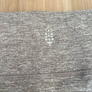 Free People Movement gray biker shorts